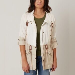 Blu Pepper Color Block Jacket - size (S)